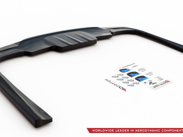 Pol po rear splitter for mercedes benz e w213 12694 3