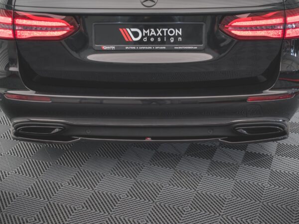 Alternative view of Maxton Design Gloss Black Rear Diffuser For Mercedes-Benz W213