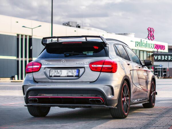 Alternative view of Maxton Design Gloss Black Rear Diffuser For Mercedes-Benz AMG GLA45 X156