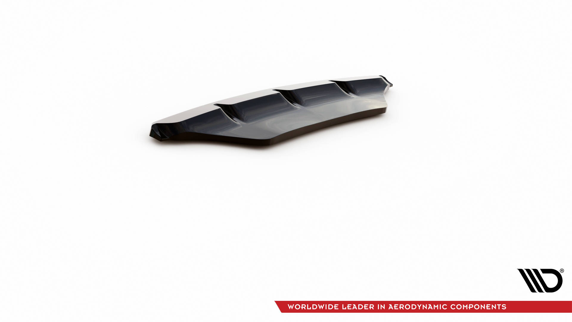 Maxton design gloss black rear diffuser for porsche macan 95b mk1 - image 5