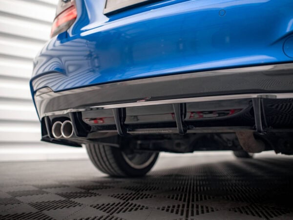 Pol po rear splitter with vertical bars bmw 2 m pack f22 16571 4