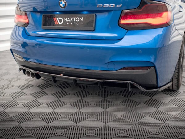 Pol po rear splitter with vertical bars bmw 2 m pack f22 16571 5