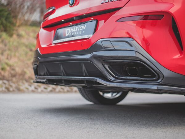 Pol po rear splitter with vertical bars bmw 8 coupe m pack g15 9520 2