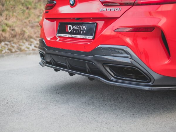Pol po rear splitter with vertical bars bmw 8 coupe m pack g15 9520 3