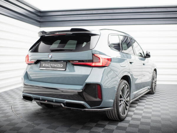 Alternative view of Maxton Design Gloss Black Rear Diffuser For BMW X1 U11 M Sport