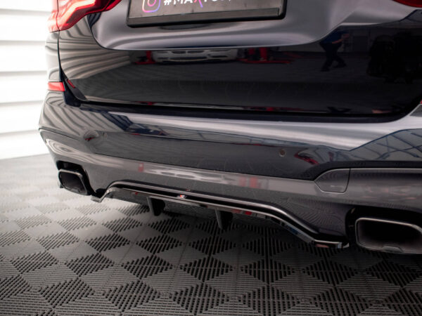 Pol po rear splitter with vertical bars bmw x3 m40i m40d g01 16808 5