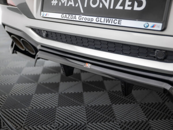 Pol po rear splitter with vertical bars bmw x4 m f98 21215 4