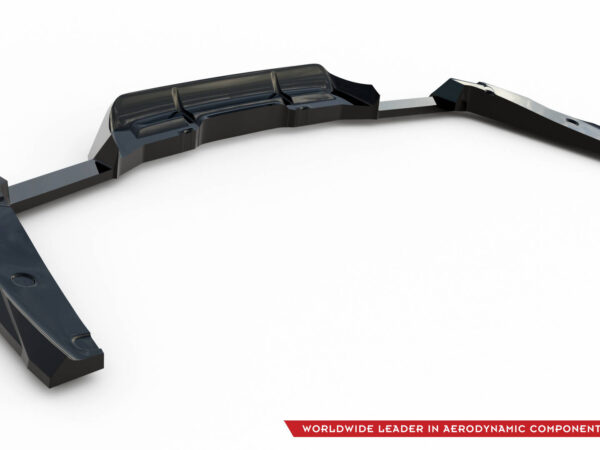 Pol po rear splitter with vertical bars bmw x4 m f98 21215 6