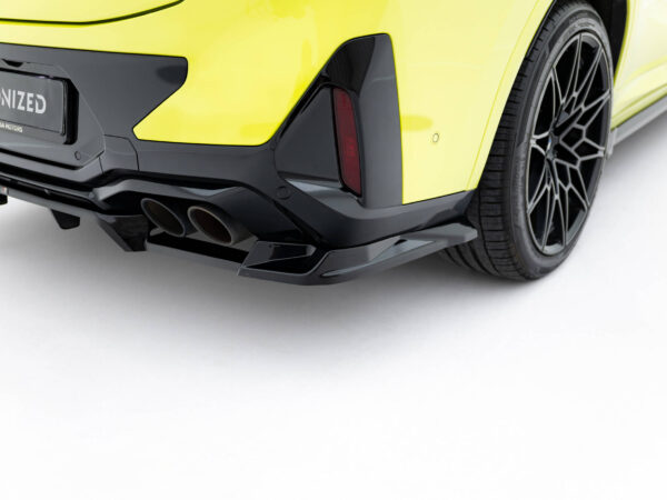 Pol po rear splitter with vertical bars bmw x4m f98 facelift 22459 2