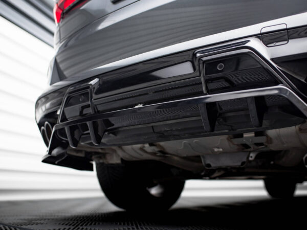 Pol po rear splitter with vertical bars bmw x5 m f95 facelift 20702 5