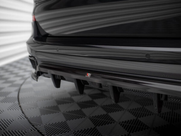 Alternative view of Maxton Design Gloss Black Rear Diffuser For BMW X5 G05 M Sport