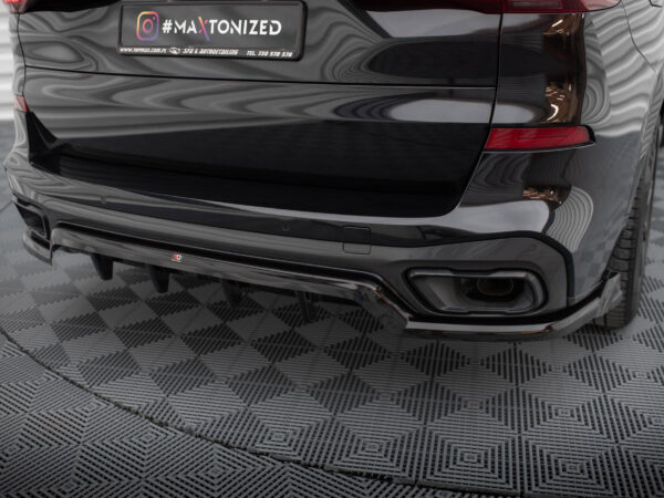 Pol po rear splitter with vertical bars bmw x5 m pack g05 19117 5