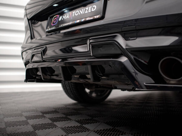 Pol po rear splitter with vertical bars bmw x6 m f96 17399 5