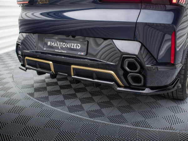 Pol po rear splitter with vertical bars bmw xm g09 20726 6