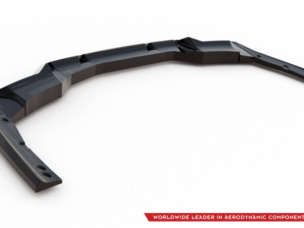 Pol po rear splitter with vertical bars bmw ix3 m pack g08 facelift 21407 2