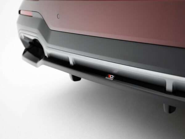 Pol po rear splitter with vertical bars bmw ix3 m pack g08 facelift 21407 6