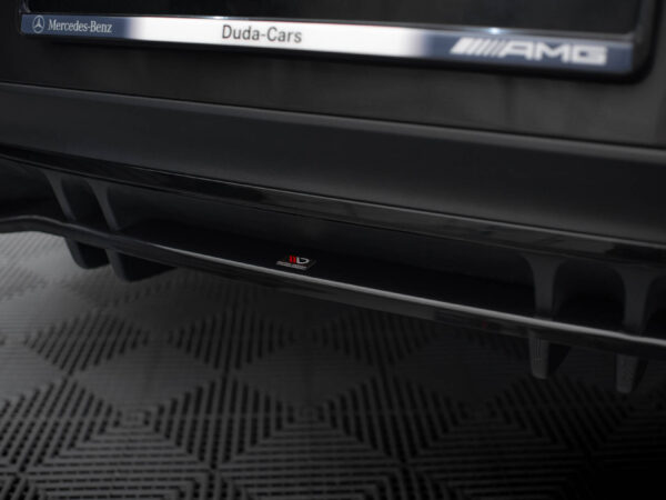 Pol po rear splitter with vertical bars mercedes amg 53 4 door coupe 11687 3