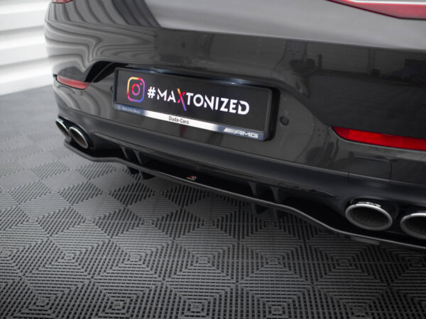 Pol po rear splitter with vertical bars mercedes amg 53 4 door coupe 11687 4