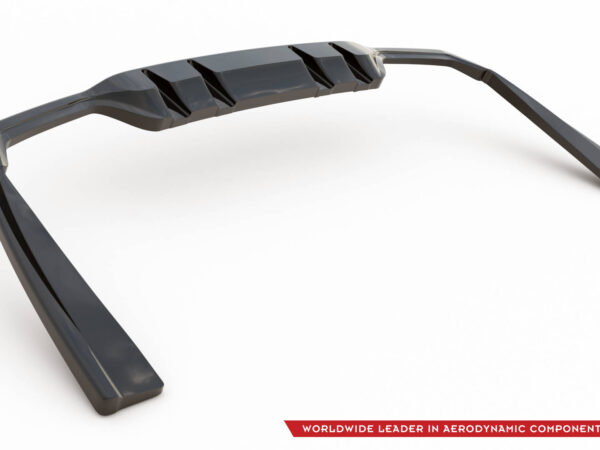 Pol po rear splitter with vertical bars mercedes amg c 43 sedan estate w205 s205 facelift 17875 3