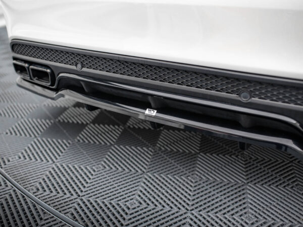 Alternative view of Maxton Design Gloss Black Rear Diffuser For Mercedes-Benz AMG C63 W205 S205