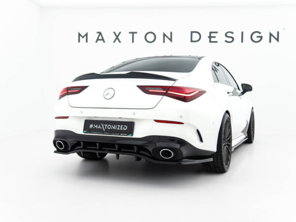 Alternative view of Maxton Design Gloss Black Rear Diffuser For Mercedes-Benz AMG CLA35 45 C118 X118 LCI