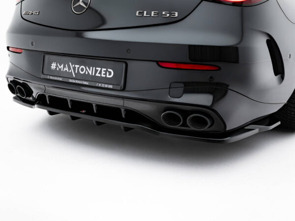 Alternative view of Maxton Design Gloss Black Rear Diffuser For Mercedes-Benz AMG CLE53 C236