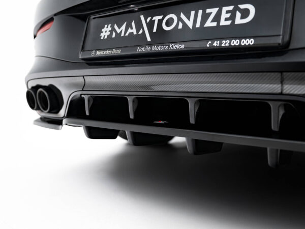 Pol po rear splitter with vertical bars mercedes amg cle 53 c236 22554 6