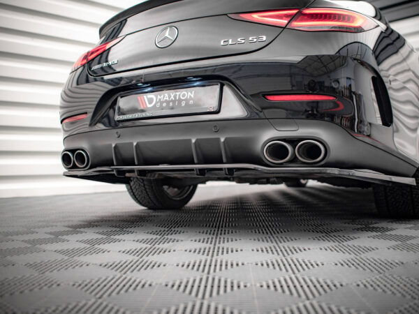 Pol po rear splitter with vertical bars mercedes amg cls 53 c257 15201 6