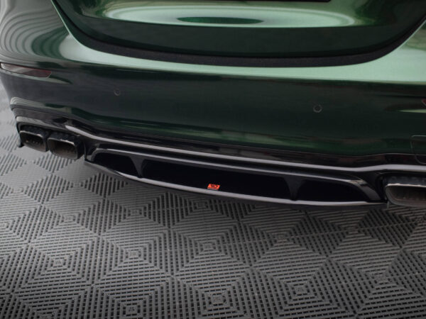 Pol po rear splitter with vertical bars mercedes amg e63 w213 facelift 19126 4