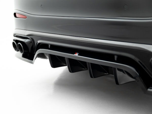 Alternative view of Maxton Design Gloss Black Rear Diffuser For Mercedes-Benz AMG GLC 43 X254