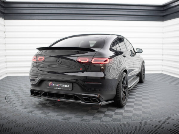 Alternative view of Maxton Design Gloss Black Rear Diffuser For Mercedes-Benz AMG GLC63 C253 LCI