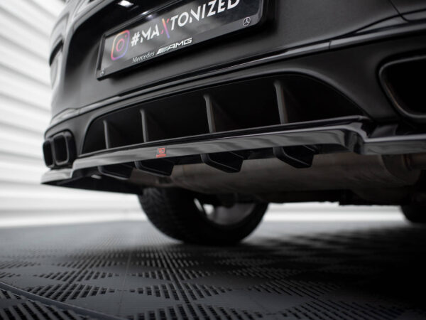 Pol po rear splitter with vertical bars mercedes amg glc 63 coupe c253 facelift 19212 5