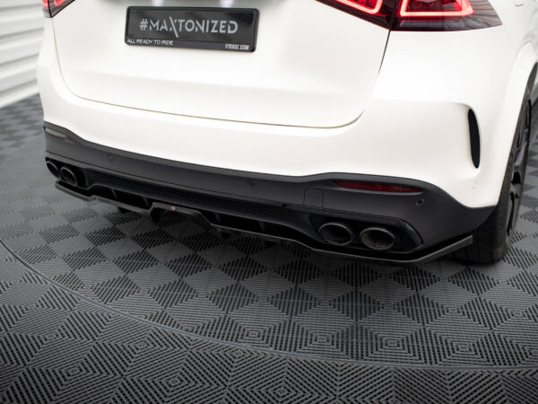 Pol po rear splitter with vertical bars mercedes amg gle 53 63 w167 w167 facelift 20397 3