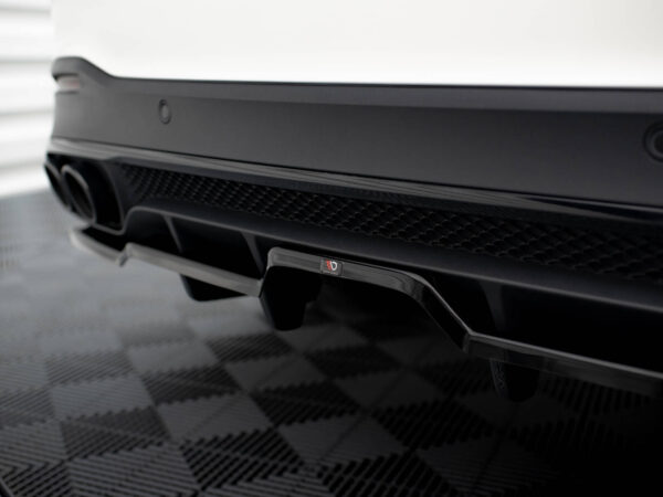 Pol po rear splitter with vertical bars mercedes amg gle 53 63 w167 w167 facelift 20397 4