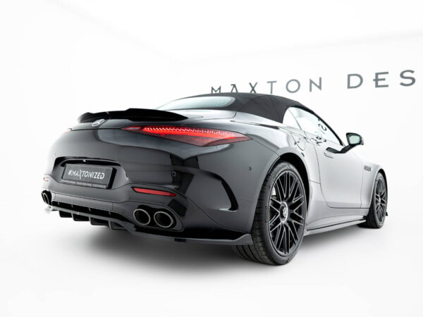 Alternative view of Maxton Design Gloss Black Rear Diffuser For Mercedes-Benz AMG SL63 R232