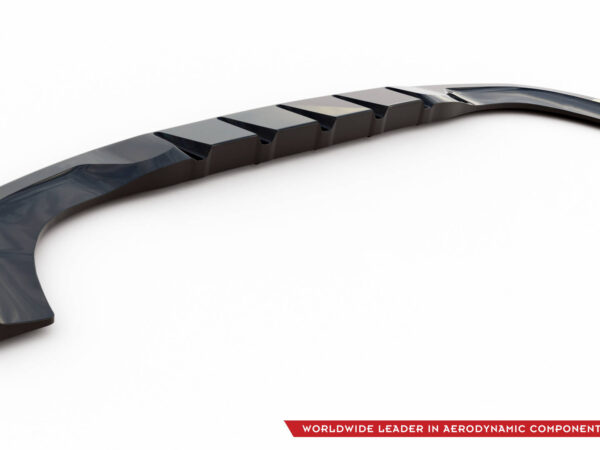 Pol po rear splitter with vertical bars mercedes benz a hatchback amg line w177 20294 2