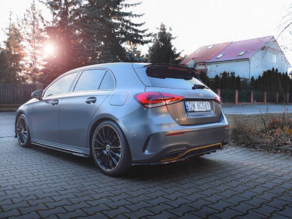 Alternative view of Maxton Design Gloss Black Rear Diffuser For Mercedes-Benz AMG W177