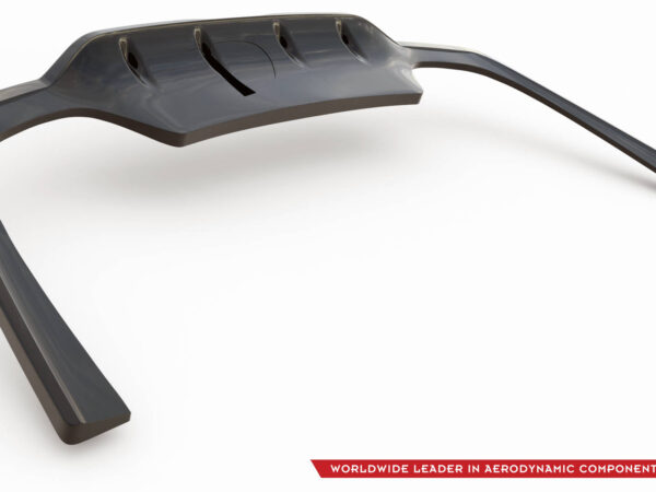 Pol po rear splitter with vertical bars mercedes benz c amg line w206 17717 3