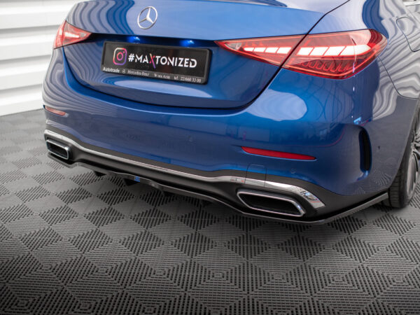 Alternative view of Maxton Design Gloss Black Rear Diffuser For Mercedes-Benz AMG W206