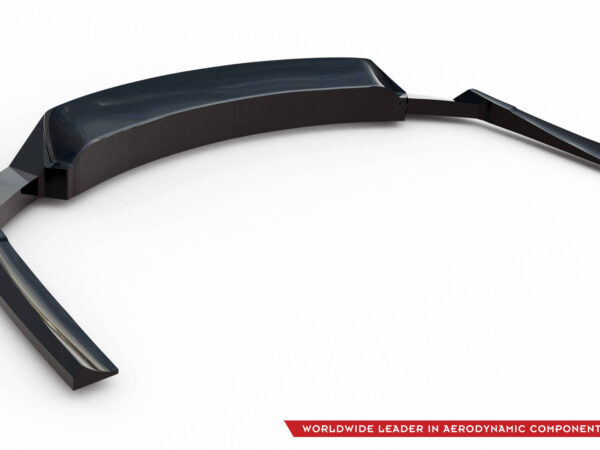 Pol po rear splitter with vertical bars mercedes benz cla amg line c117 21387 3