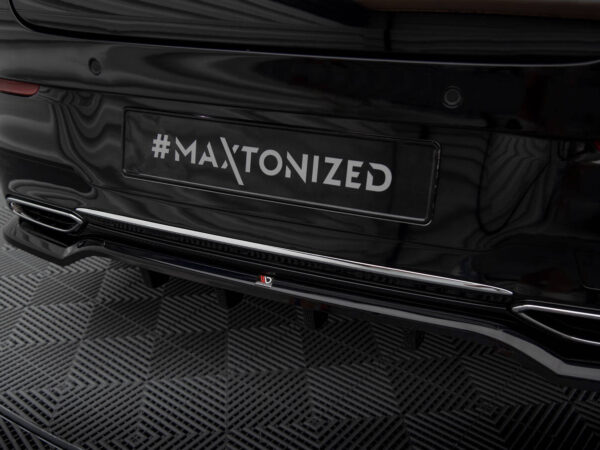 Pol po rear splitter with vertical bars mercedes benz cla coupe c118 19358 5