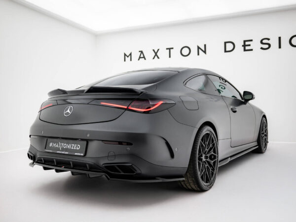Alternative view of Maxton Design Gloss Black Rear Diffuser For Mercedes-Benz AMG C236