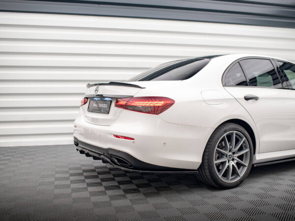 Pol po rear splitter with vertical bars mercedes benz e amg line sedan w213 facelift 16661 8