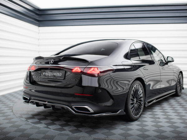 Alternative view of Maxton Design Gloss Black Rear Diffuser For Mercedes-Benz AMG W214