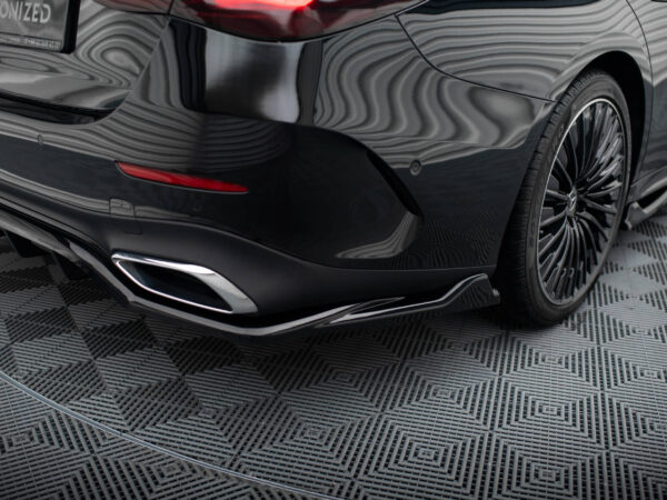 Pol po rear splitter with vertical bars mercedes benz e amg line w214 20828 3