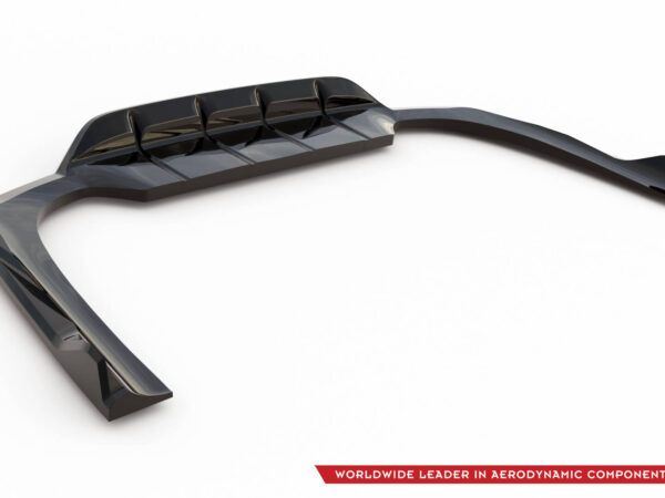 Pol po rear splitter with vertical bars mercedes benz e amg line w214 20828 7