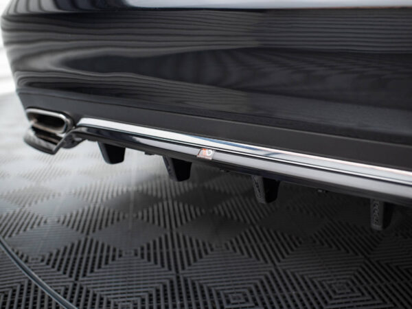 Pol po rear splitter with vertical bars mercedes benz e w212 facelift 20846 5