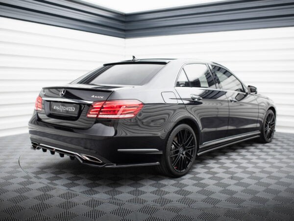 Pol po rear splitter with vertical bars mercedes benz e w212 facelift 20846 6