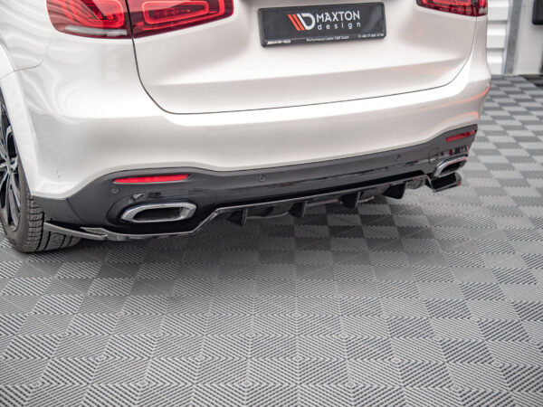 Pol po rear splitter with vertical bars mercedes benz gls amg line x167 13959 2