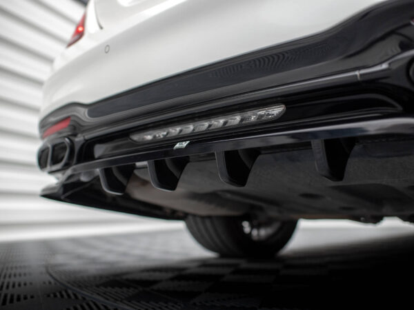 Pol po rear splitter with vertical bars mercedes benz s amg line w222 facelift 19594 4